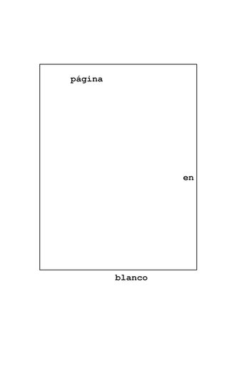 Página en blanco Poster of Página en blanco