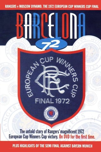 Rangers F.C - Barcelona ’72 European Cup Winner Cup Poster of Rangers F.C - Barcelona ’72 European Cup Winner Cup