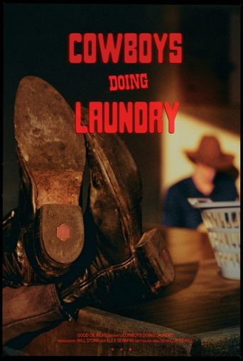 Cowboys Doing Laundry Poster of Cowboys Doing Laundry