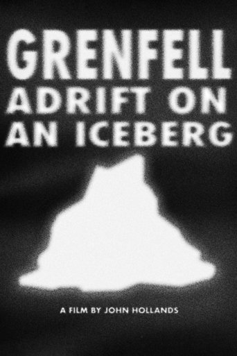 Grenfell Adrift on an Iceberg Poster of Grenfell Adrift on an Iceberg