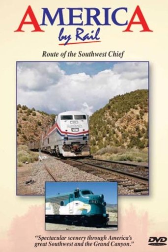 America By Rail: Route of the Southwest Chief Poster of America By Rail: Route of the Southwest Chief