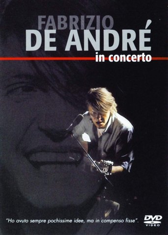 Fabrizio De André - In concerto Poster of Fabrizio De André - In concerto