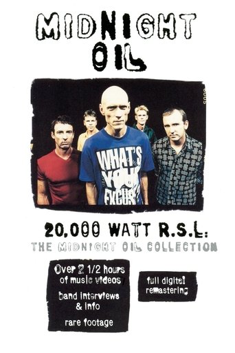 Midnight Oil - 20,000 Watt R.S.L. Poster of Midnight Oil - 20,000 Watt R.S.L.