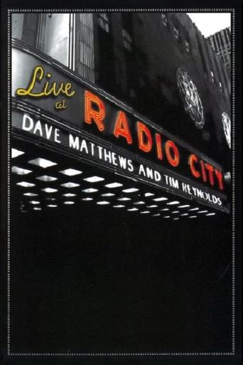 Dave Matthews & Tim Reynolds - Live at Radio City Music Hall Poster of Dave Matthews & Tim Reynolds - Live at Radio City Music Hall