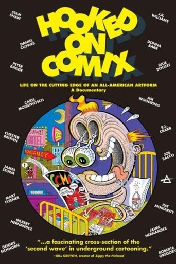 Hooked on Comix - Volume 1 - Life On The Cutting Edge Of An All-American Artform Poster of Hooked on Comix - Volume 1 - Life On The Cutting Edge Of An All-American Artform