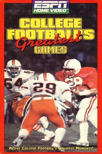 College Football's Greatest Games Poster of College Football's Greatest Games