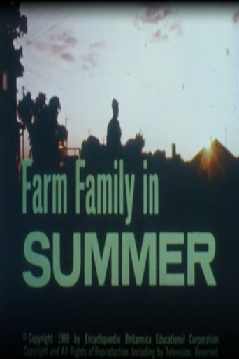 Farm Family in Summer Poster of Farm Family in Summer