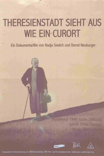 Theresienstadt sieht aus wie ein Curort Poster of Theresienstadt sieht aus wie ein Curort