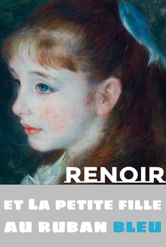 Renoir and the Girl with a Blue Ribbon Poster of Renoir and the Girl with a Blue Ribbon