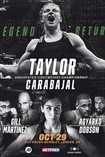 Katie Taylor vs. Karen Elizabeth Carabajal Poster of Katie Taylor vs. Karen Elizabeth Carabajal