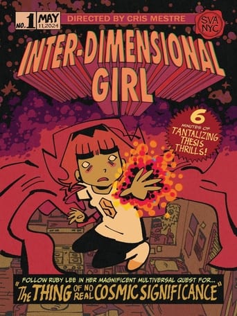 Inter-Dimensional Girl & The Thing of No Real Cosmic Significance! Poster of Inter-Dimensional Girl & The Thing of No Real Cosmic Significance!