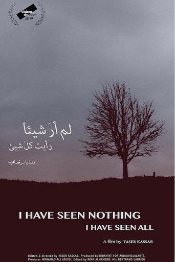 I Have Seen Nothing, I Have Seen All Poster of I Have Seen Nothing, I Have Seen All