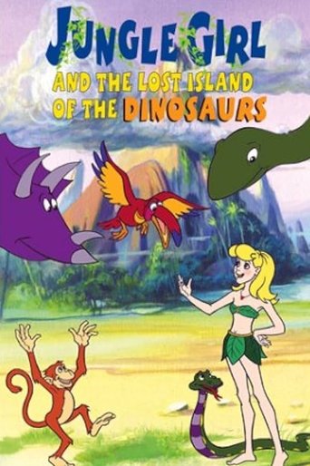 Jungle Girl and the Lost Island of Dinosaurs Poster of Jungle Girl and the Lost Island of Dinosaurs