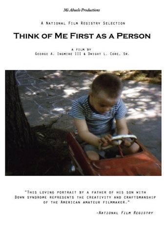 Think of Me First as a Person Poster of Think of Me First as a Person