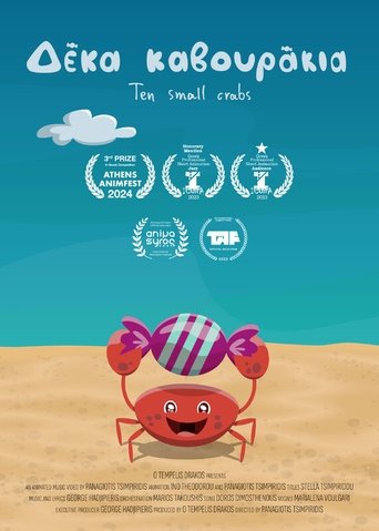 Ten small crabs Poster of Ten small crabs