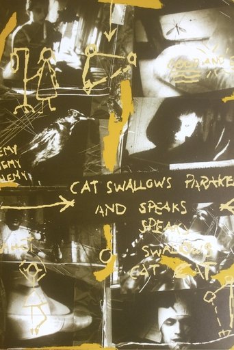 Cat Swallows Parakeet and Speaks! Poster of Cat Swallows Parakeet and Speaks!