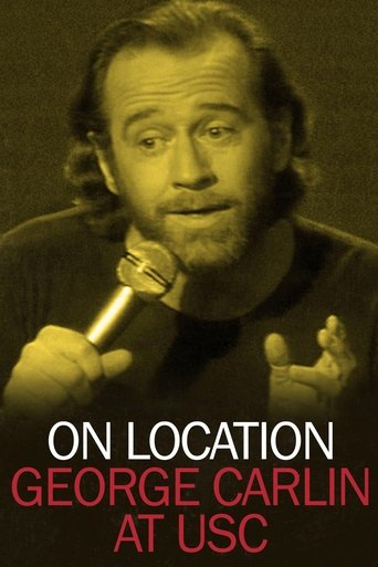 George Carlin: On Location at USC Poster of George Carlin: On Location at USC