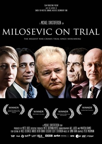 Milosevic on Trial Poster of Milosevic on Trial