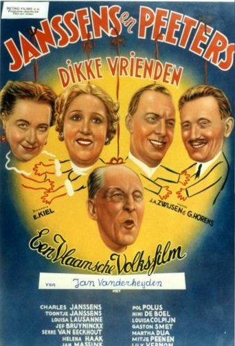Janssens en Peeters dikke vrienden Poster of Janssens en Peeters dikke vrienden