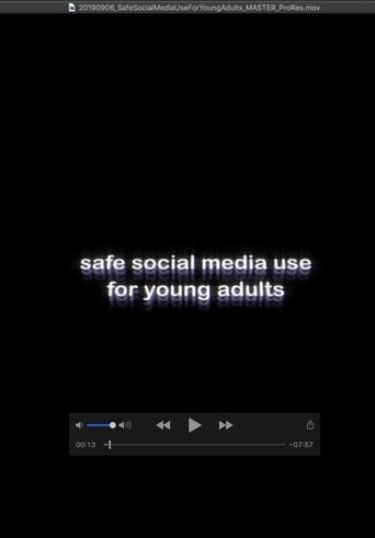 Safe Social Media Use for Young Adults Poster of Safe Social Media Use for Young Adults