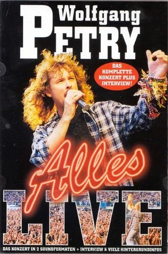 Wolfgang Petry - Alles live Poster of Wolfgang Petry - Alles live