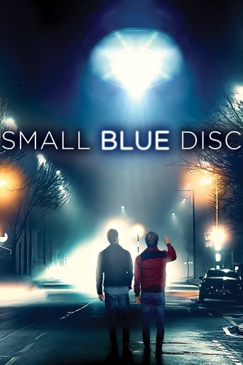 Small Blue Disc Poster of Small Blue Disc