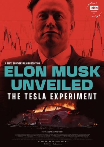 Elon Musk Unveiled – The Tesla Experiment Poster of Elon Musk Unveiled – The Tesla Experiment