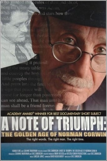 Poster of A Note of Triumph: The Golden Age of Norman Corwin