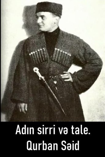 Adın sirri və tale. Qurban Səid Poster of Adın sirri və tale. Qurban Səid