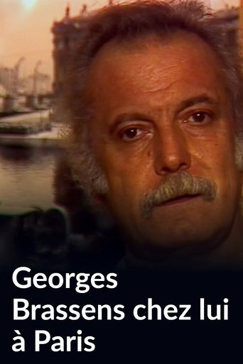 Georges Brassens chez lui à Paris Poster of Georges Brassens chez lui à Paris