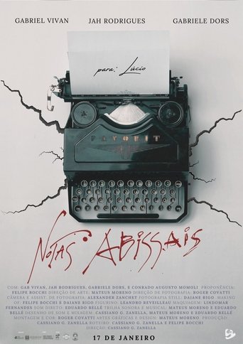 Notas Abissais Poster of Notas Abissais
