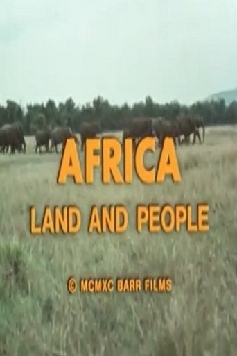 Africa: Land and People Poster of Africa: Land and People