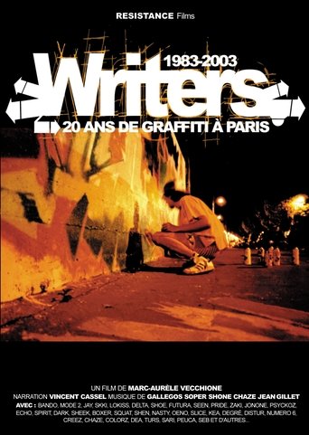 Writers : 1983-2003, 20 ans de graffiti à Paris Poster of Writers : 1983-2003, 20 ans de graffiti à Paris