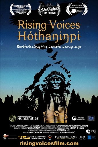 Rising Voices/Hótȟaŋiŋpi Poster of Rising Voices/Hótȟaŋiŋpi