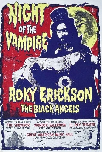 Roky Erickson & The Black Angels: Night of the Vampire Poster of Roky Erickson & The Black Angels: Night of the Vampire