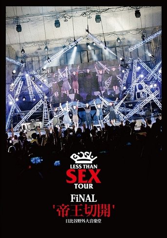 Bish: Less Than Sex Tour Final "Teiousekkai" Poster of Bish: Less Than Sex Tour Final "Teiousekkai"