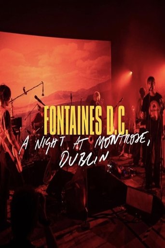 Fontaines D.C. - A Night at Montrose, Dublin Poster of Fontaines D.C. - A Night at Montrose, Dublin