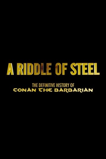 Poster of A Riddle of Steel: The Definitive History of Conan the Barbarian