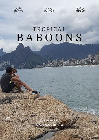 Tropical baboons Poster of Tropical baboons