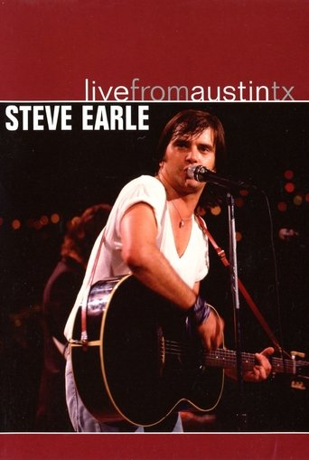 Steve Earle: Live from Austin, Texas Poster of Steve Earle: Live from Austin, Texas