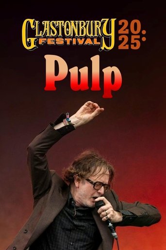 Pulp at Glastonbury 2025 Poster of Pulp at Glastonbury 2025
