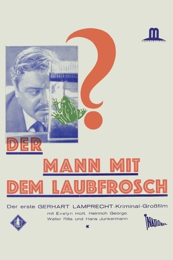 Der Mann mit dem Laubfrosch Poster of Der Mann mit dem Laubfrosch