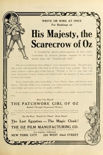 His Majesty, the Scarecrow of Oz Poster of His Majesty, the Scarecrow of Oz
