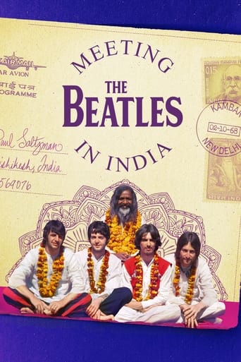 Poster of Meeting the Beatles in India