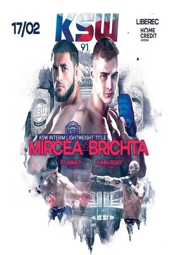 KSW 91: Mircea vs. Brichta Poster of KSW 91: Mircea vs. Brichta