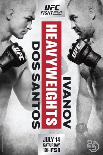 UFC Fight Night 133: dos Santos vs. Ivanov Poster of UFC Fight Night 133: dos Santos vs. Ivanov
