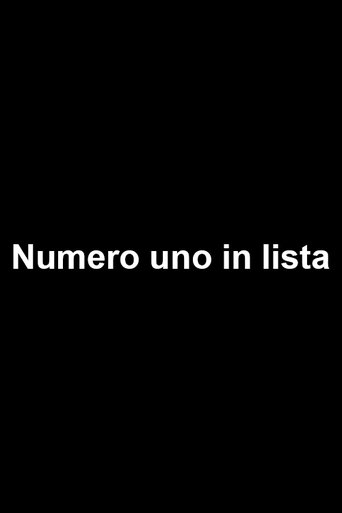 Numero uno in lista Poster of Numero uno in lista