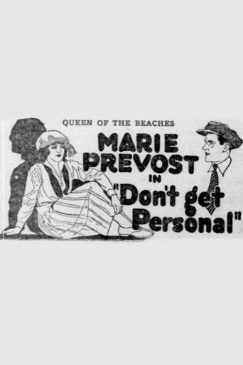 Don't Get Personal Poster of Don't Get Personal