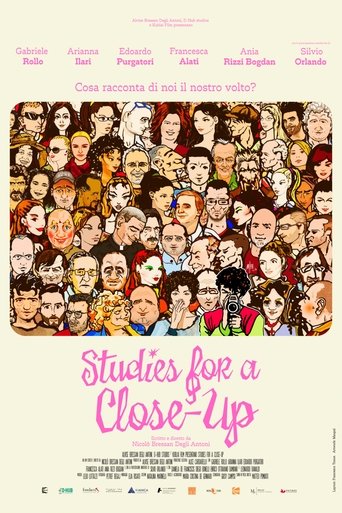 Studies for a Close-Up Poster of Studies for a Close-Up