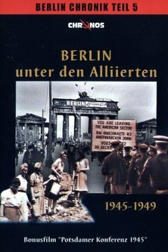 Berlin unter den Alliierten 1945-1949 Poster of Berlin unter den Alliierten 1945-1949